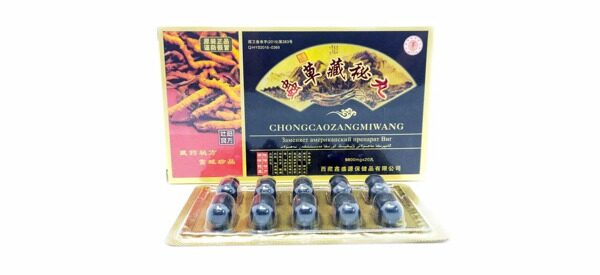 Возбуждающие пилюли для мужчин Cordyceps sinensis (Кордицепс синенсис)